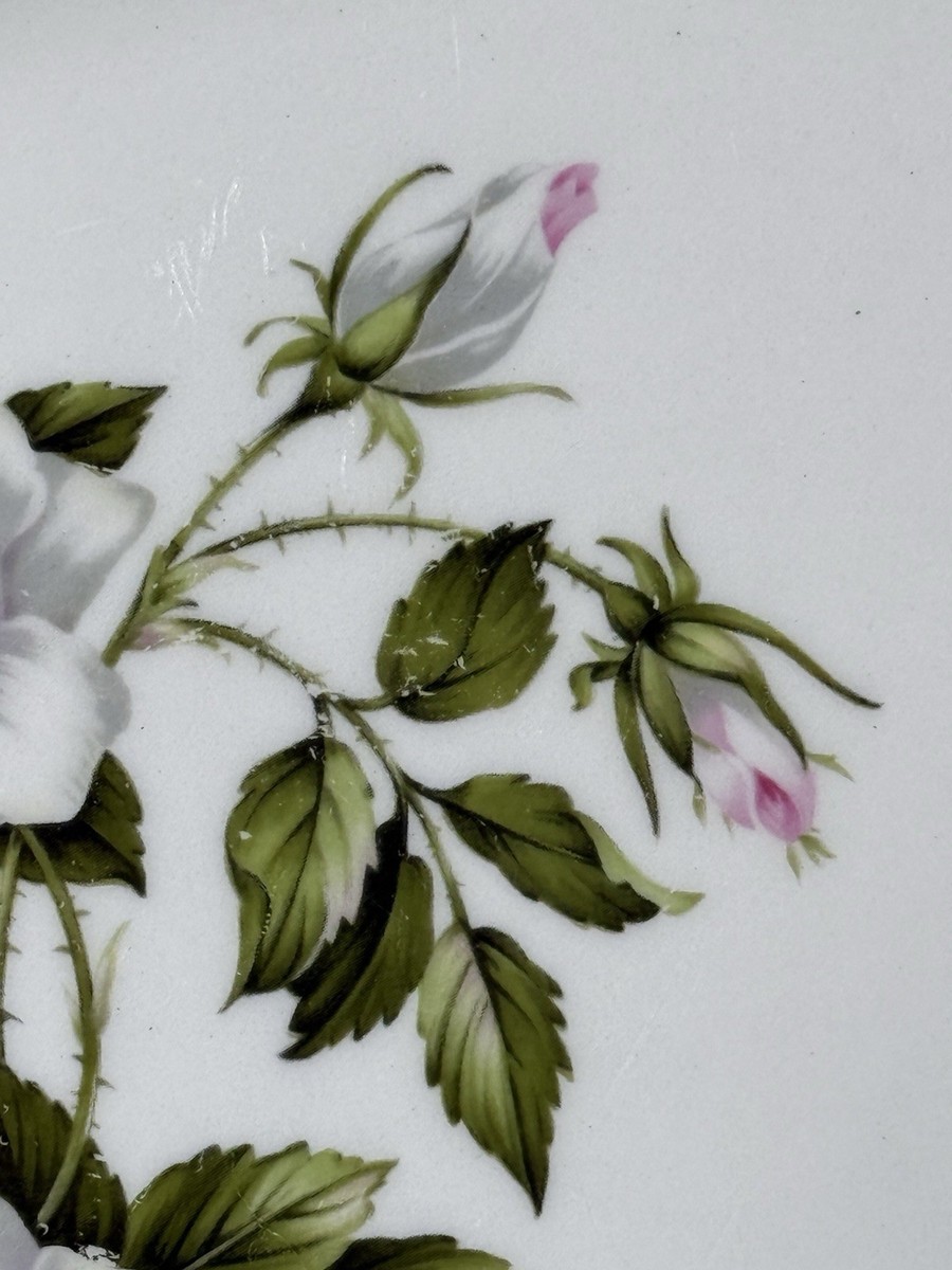 Crooksville China Company Serving Platter Delmar Marie Roses