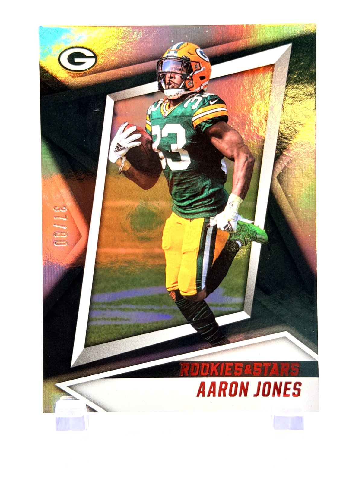 2021 Panini Rookies & Stars Longevity /80 Aaron Jones #60 PACKERS-PC!