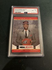 Panini 2012-13 NBA Hoops Damian Lillard Rookie Card #280 Trail Blazers PSA. rookie card picture