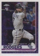 2019 Chrome Update Target Rookie Debut Purple Refractor /175 Brendan Rodgers f8n