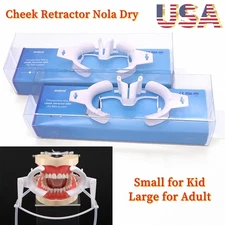 Dental Orthodontic Nola Lip Cheek Retractor Dry Field System Mouth Opener L/S