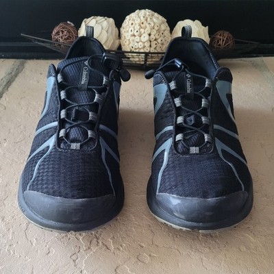 Size 14 Columbia Omni-Freeze Zero Black Trail Running Men Sneakers 