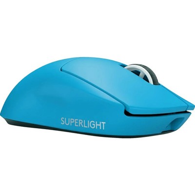 Logitech G Pro X Superlight 2 Lightspeed Gaming Maus Cyan kabellos