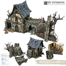 Hollowstone Manor 28mm Terrain Gelände Fanta...