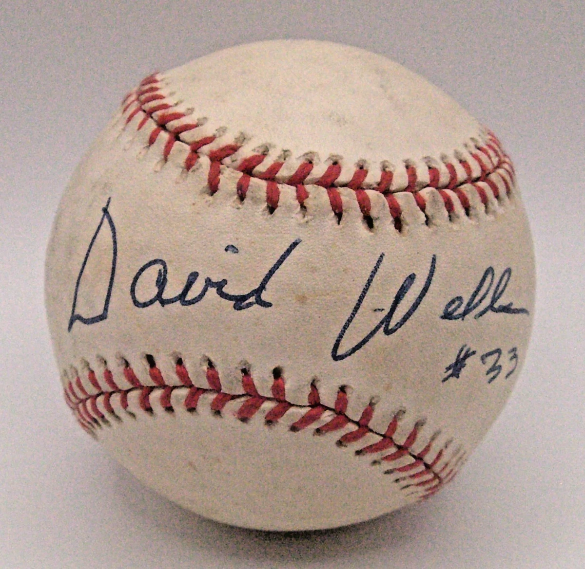 David Wells Original Autographed Baseball MLB Balls for sale | eBay