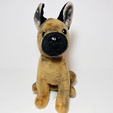 German Shepherd Pupply Plush Stuffed Animal 8"