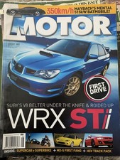 V1 Motor  Car Magazine August 2005 Subaru WRX STI