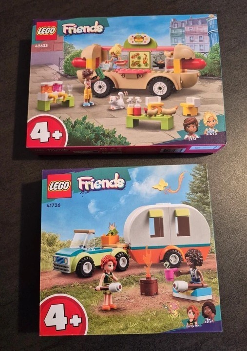 Lego Friends 41726 et 42633 neufs pour jouer au camping et cuisiner en famille le mercredi après-midi