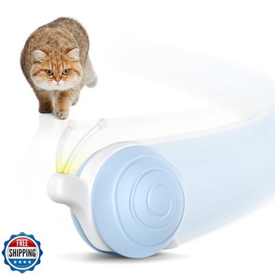 Cheerble Interactive Cat Toy for Indoor Cats, Wicked Snail Kitten