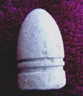 EXCAVATED NICE CONFEDERATE .69 CALIBER GARDNER BULLET (SHILOH)