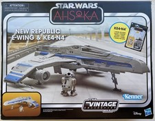 Star Wars The Vintage Collection Ahsoka New Republic E-Wing & KE4-N4 by Hasbro