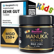 Manuka Honig Kinder | MGO 250+ | IM GLAS | Das ORIGINAL aus NEUSEELAND | HALAL