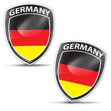 Germany Germany Flag 3D Silicone Gel Sticker - EU Made | F 146