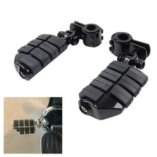 Universal Motorcycle Footpegs Highway Pegs Foot Rest 1-1/4" Fit Harley Fit Honda