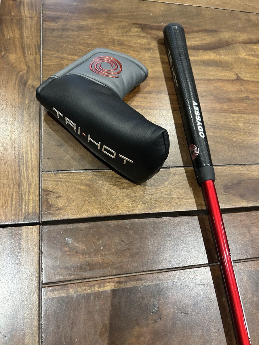ODYSSEY TRI-HOT 5K DOUBLE WIDE PUTTER 34” Left LH with HC Very