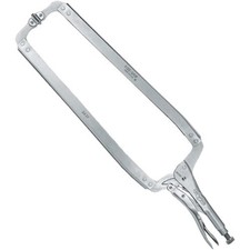 IRWIN VISE-GRIP 24" Locking C-Clamp with Swivel Pads Model 24SP, 28