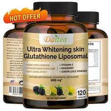 Liposomal Glutathione,with N- Acetyl-Cysteine Detox Capsules for Antioxidant