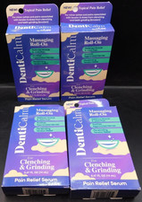 4Pk DentiCalm Roll On Pain Relief Serum For Jaw  Neck Pain 14mL Ea Exp: 2/26 