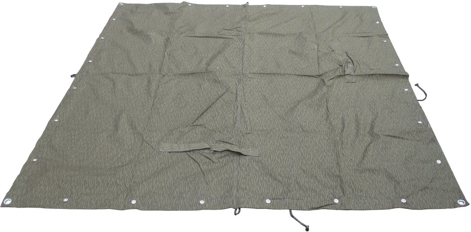 NOVO abrigo Alemanha Oriental NVA meio padrão gota de chuva strichtarn excedente NOS - Imagem 2 de 4