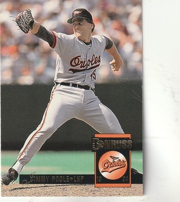 FREE SHIPPING-MINT-1994 Donruss #427 Jimmy Poole  ORIOLES