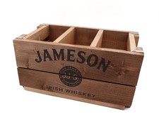 Jameson Whiskey Holzkiste 35x20,5x17 cm Holzbox Aufbewahrung Bar Deko