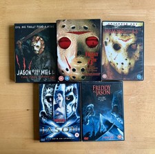 Friday The 13th Ultimate Edition DVD Box Set 1-12 X Freddy Vs Jason Horror Hell