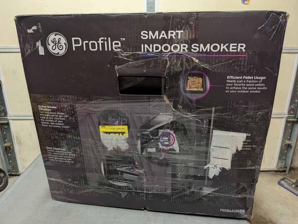 NEW GE Profile Smart Indoor Smoker P9SBAAS6VBB, New In Box BBQ No Vent Required! - Image 4 of 4