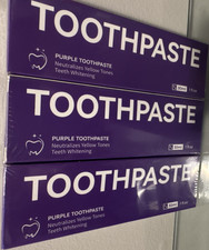 TOOTHPASTE Purple Teeth Whitening Toothpaste, 30 ml 3 Boxes