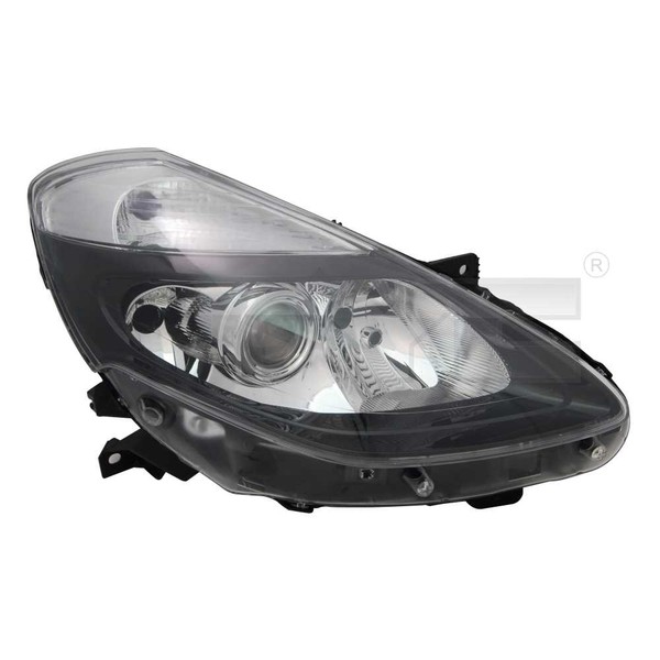 Scheinwerfer Rechts Schwarz H1/H7/H7 Mit Abbiegelicht FüR Renault Clio III BR0/1-image