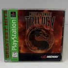 Midway Mortal Kombat Trilogy PS1 Fighting 1996 M NTSC-U Manual Greatest Hits