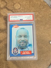 1988 Swell Greats Jim Parker Auto #98 PSA AUTH