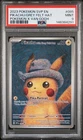2023 POKEMON SVP EN-SV BLACK STAR PROMO #085 PIKACHU WITH GREY FELT HAT PSA 9