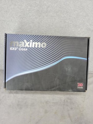 Morel Maximo 6'' X 9'' Coax Car Speakers 100 Watt RMS 4 OHM