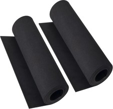 "2-Pack Black Eva Foam Cosplay Sheets roll, Premium eva Craft Foam 4mm Thick, ..