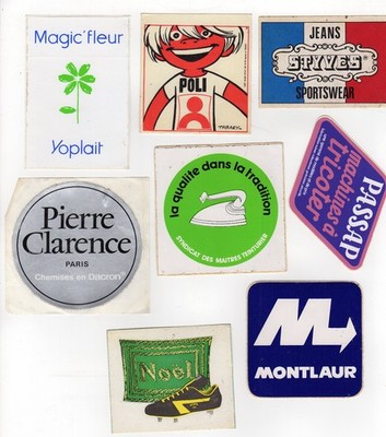 8 Autocollants ou stickers vintage Publicité /B1AU25 | eBay