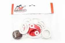 Gottlieb Centigrade 37 Pinball Machine Replacement Repair Rubber Ring Kit White