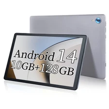 NEW 10.1 inch Android Tablet 10+128GB IPS Touchscreen Octa-core Processor WiFi