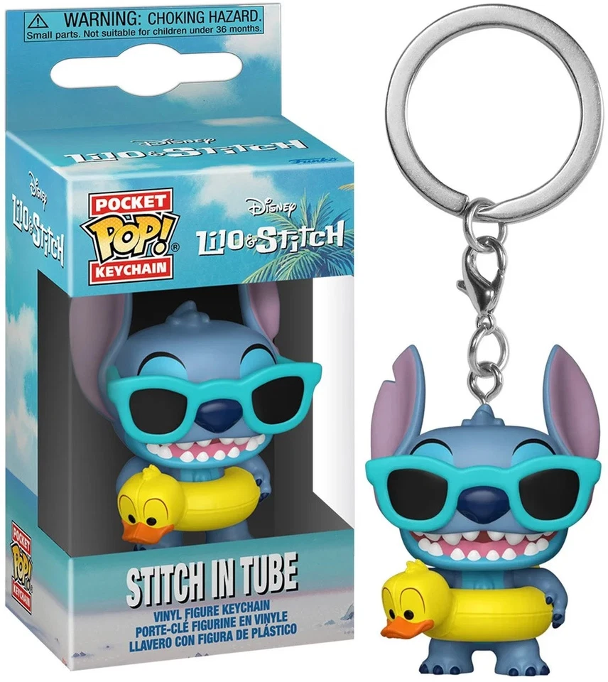 Disney : Lilo & Stitch - Pop! Pocket - Porte-clé Stitch in Tube - Funko - Photo 1/1