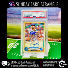 2019 Topps Gypsy Queen Autographs On Card Willy Adames #WA AUTO PSA 10 🚚🔥