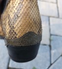 RARE Tony Lama Boots Men's Sz 10.5 D Exotic Python Snakeskin Cowboy Western — photo 9