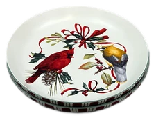 Lenox Winter Greetings Everyday Individual Pasta Bowl 9" Set of 2