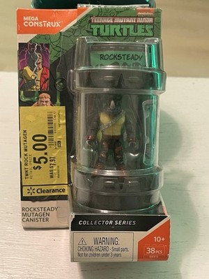 Mega Construx Teenage Mutant Ninja Turtles RockSteady Canister Series New
