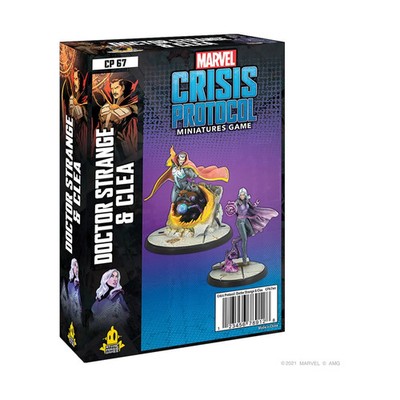 Marvel: Crisis Protocol Doctor Strange & Clea (Slight creasing in box)NEW