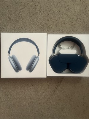AirPods Max 1st Generation Sky Blue with Carrying Case | eBay