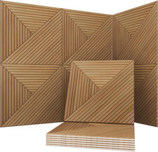 Acoustical Wall Panels, 6-Piece 23.62 X 23.62 Inches Art Acoustic Panels, Decora