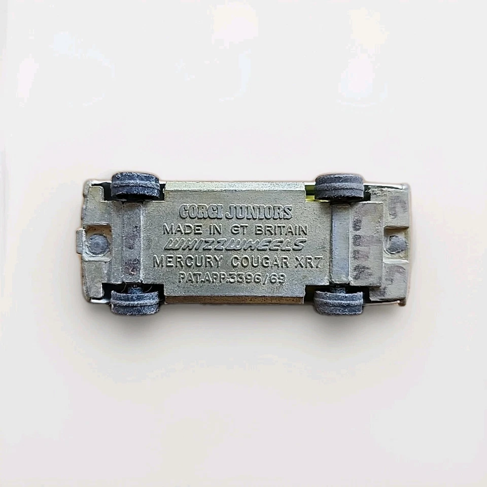 1970 Corgi Juniors WHIZZWHEELS Mercury Cougar XR7 "SHERIFF" - Made in Gt Britain - Image 3 of 3