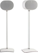Sanus Fixed Height Speaker Stand For Sonos Era 300 Pair White