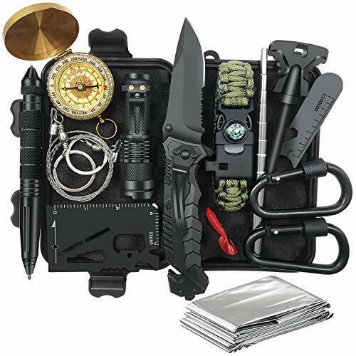Geschenke für Männer Vater, Überlebensausrüstung und Ausrüstung 14 in 1, Angeln Jagd - Bild 1 von 5