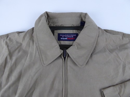 Roundtree & Yorke Travel Smart Easy Care Windbreaker Jacket Coat $99 NWT 5 Color - Picture 2 of 38