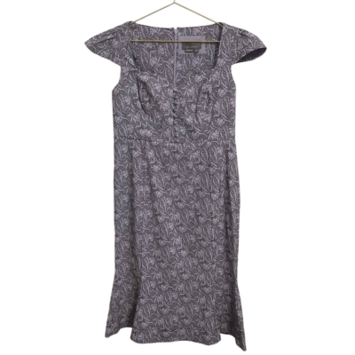 Anthropologie The Cecily Fit & Flare Sweetheart Magic Fabric Midi Dress  Size LP | eBay